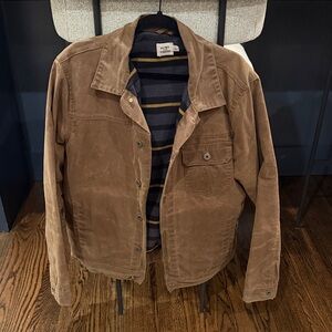 Flint & Tinder Waxed Canvas Trucker Jacket SZL